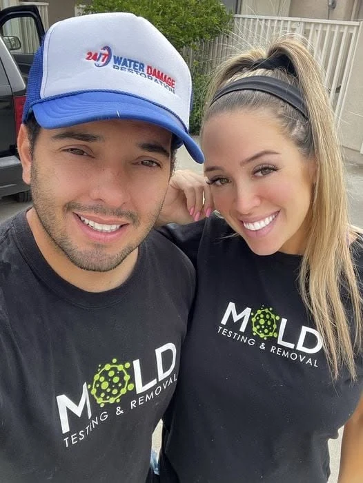 Mold testing and indoor air quality service team
