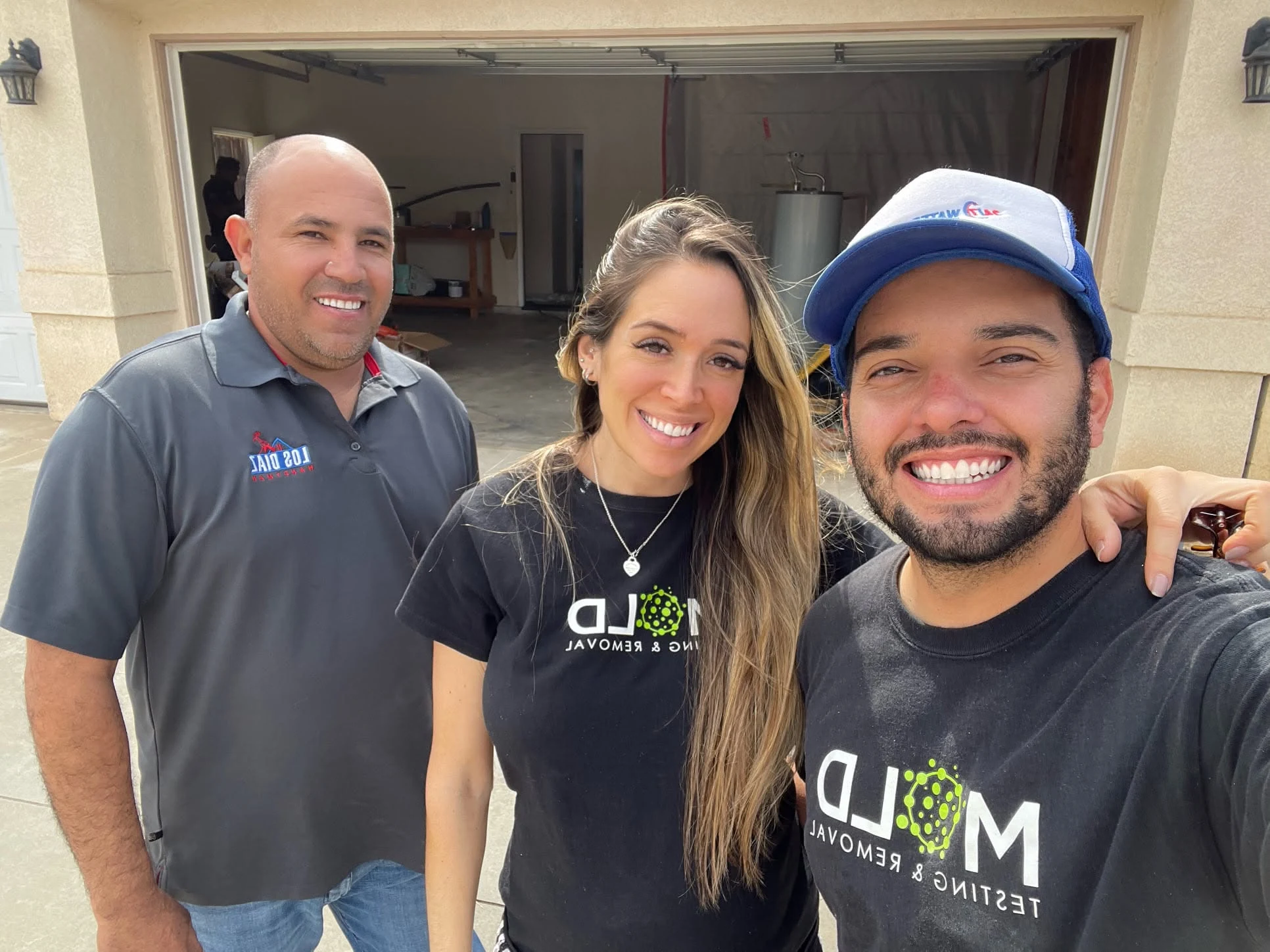 Mold testing team serving residential and commercial properties
